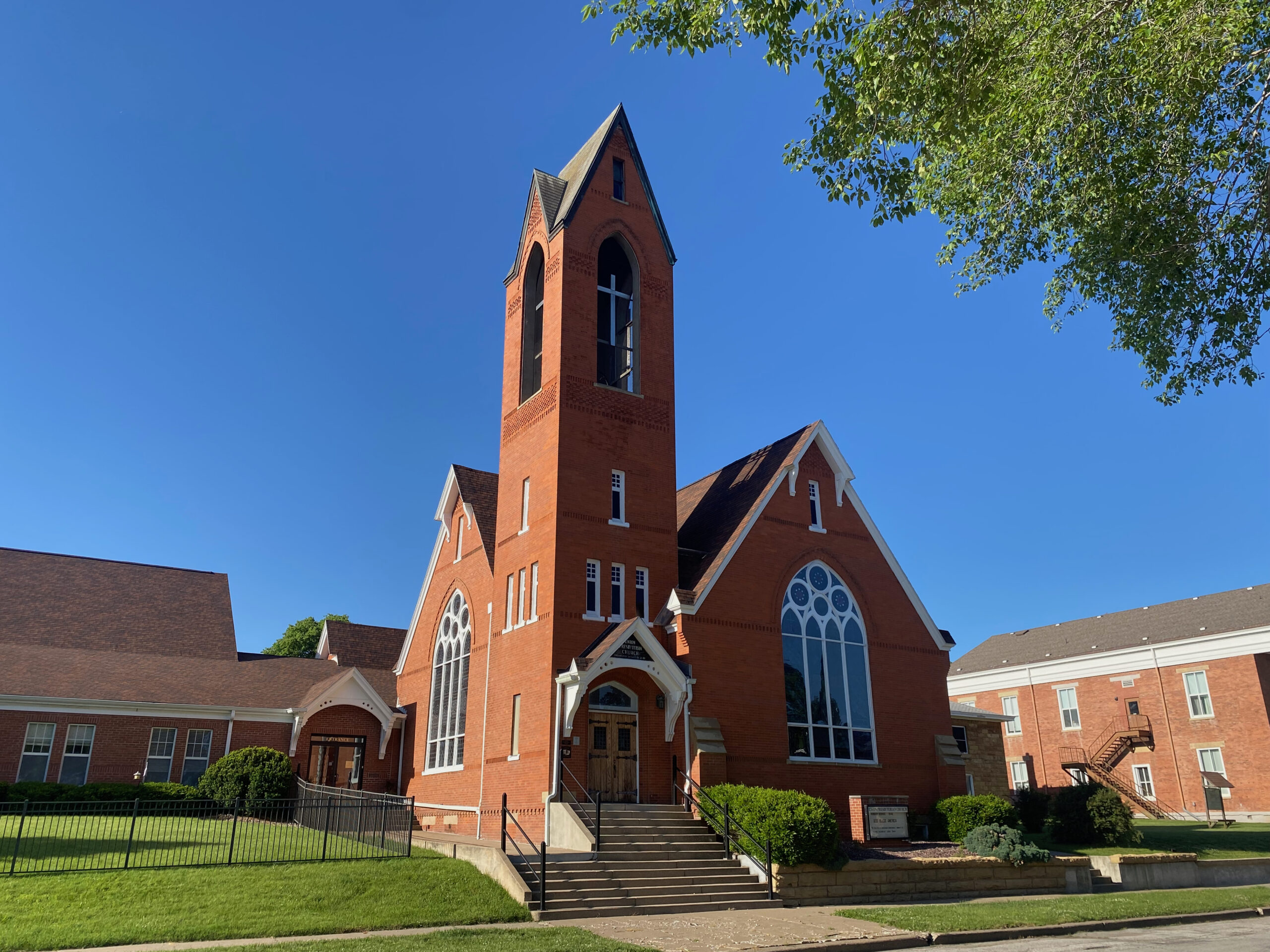 The exterior of Union Presbyterian Church